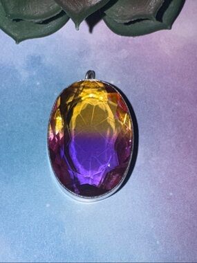 Silver Ametrine Pendant